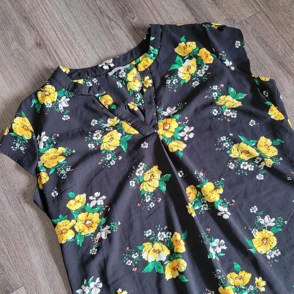 Mandee Cap Sleeve Blouse
